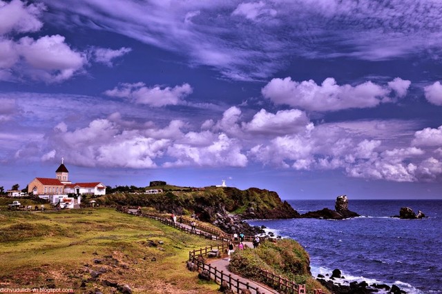 Không gian Jeju yên bình